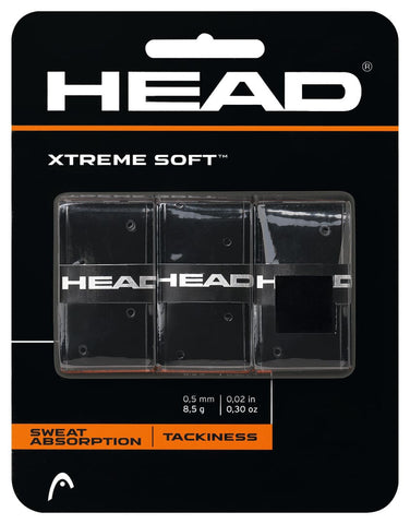 Head | Xtremesoft™ 3er Pack Schwarz | Griffbänder Padelschläger