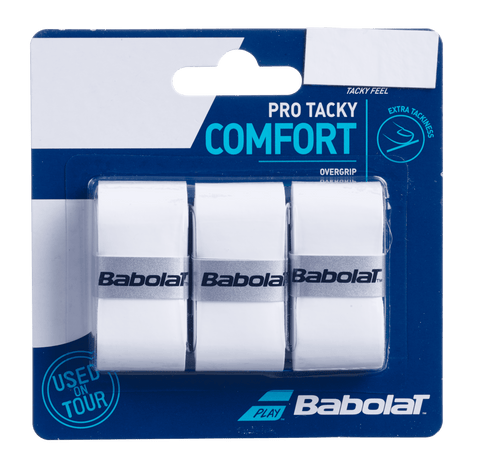 Babolat | 3er Pack Pro Tacky Weiss | Griffbänder