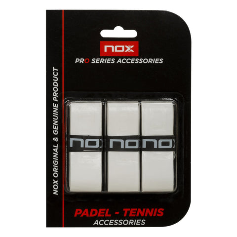 Nox | Pro Overgrip 3er Pack Weiß | Griffbänder