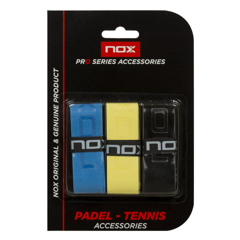 Nox | Pro Overgrip 3er Pack Bunt | Griffbänder