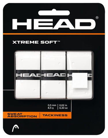 Head | Xtremesoft™ 3er Pack Weiß | Griffbänder Padelschläger